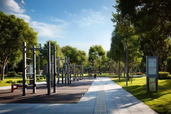AIPL Lake City Amenities - Outdoor Fitness Zone